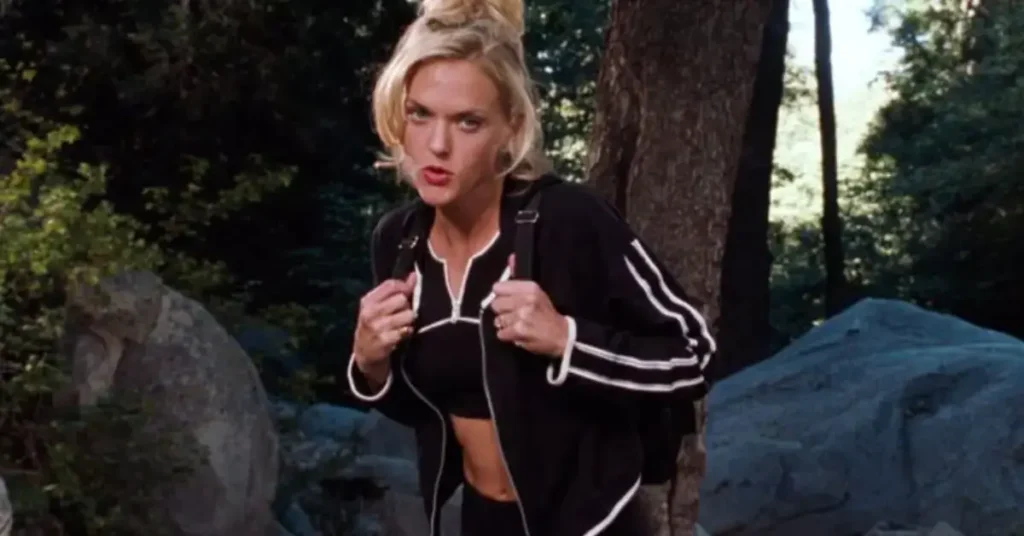 meredith blake hiking outfit