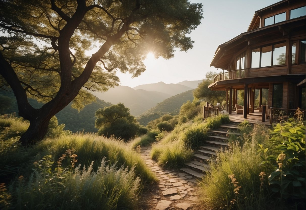 Old Villa on a mountain