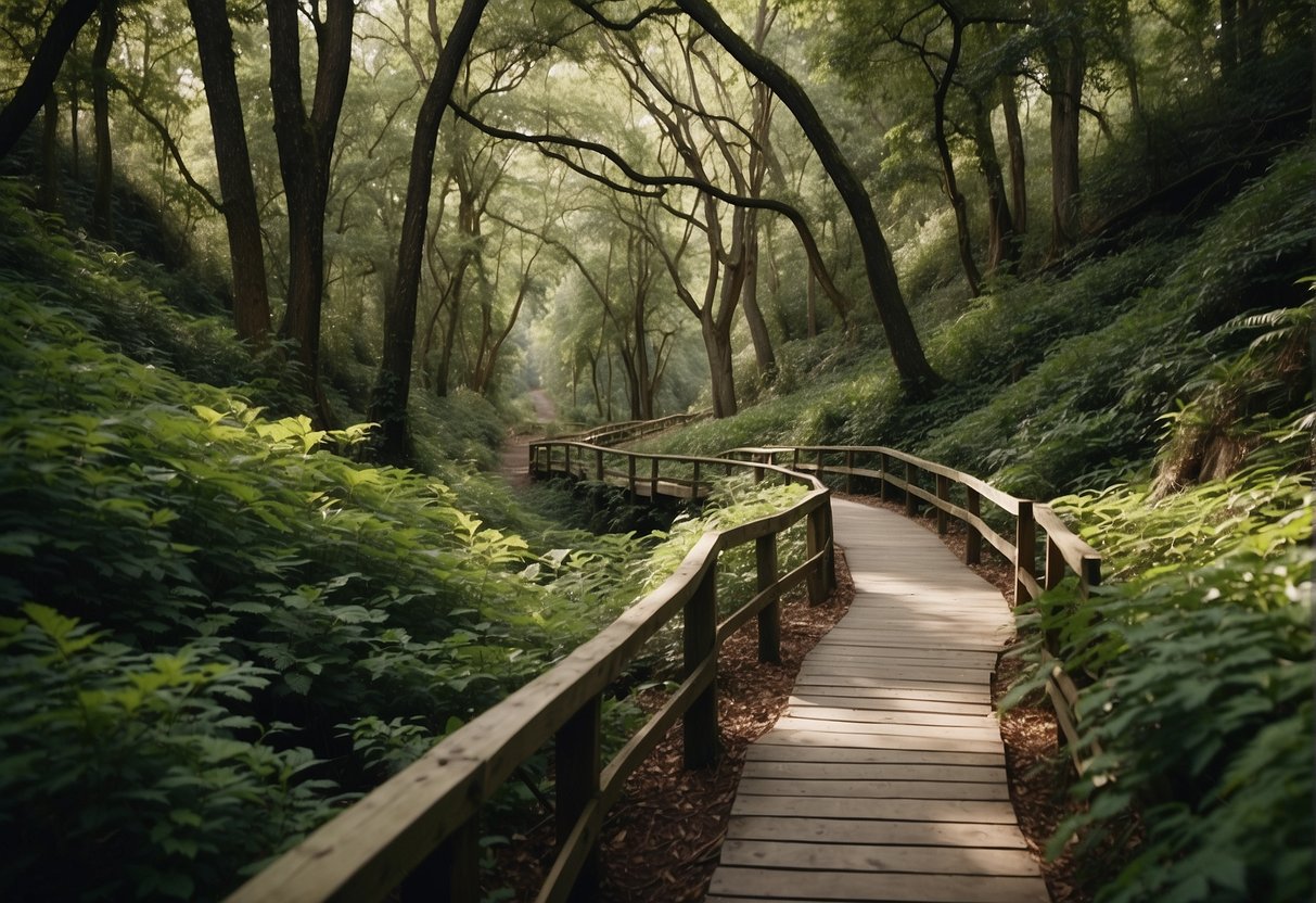 wooden path