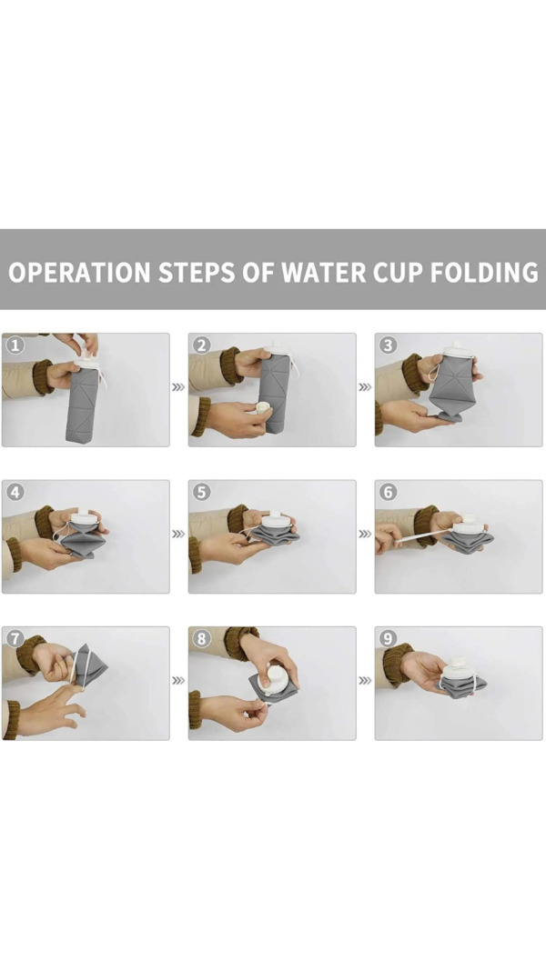 Collapsible Water Bottle For Hiking