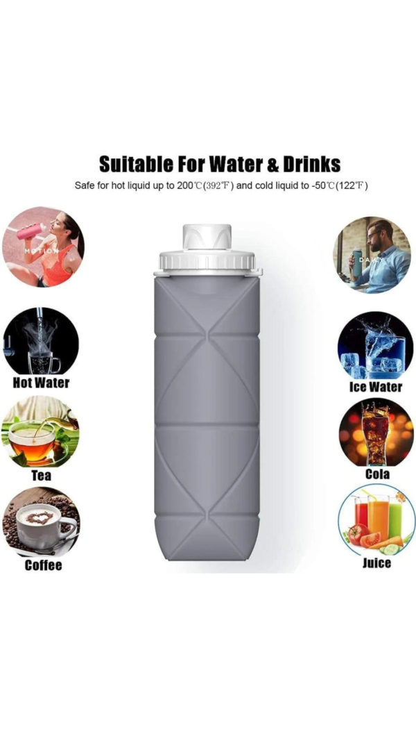 Collapsible Water Bottle For Hiking