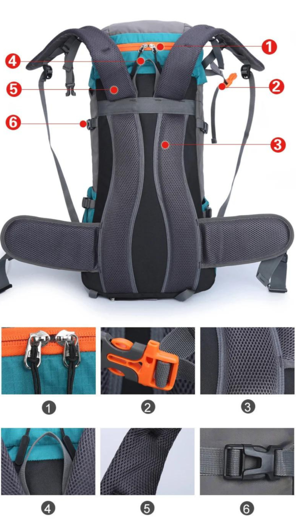 65L Hiking Backpack