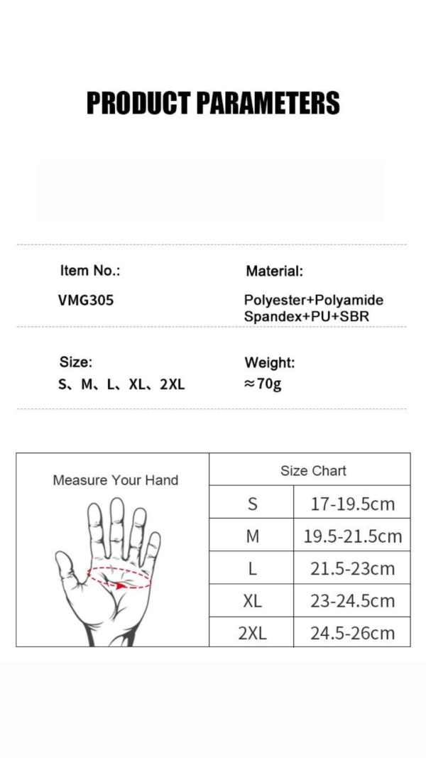 Hiking Sun Gloves