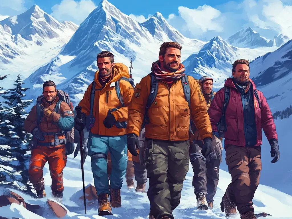 mens hiking outfit winter 8