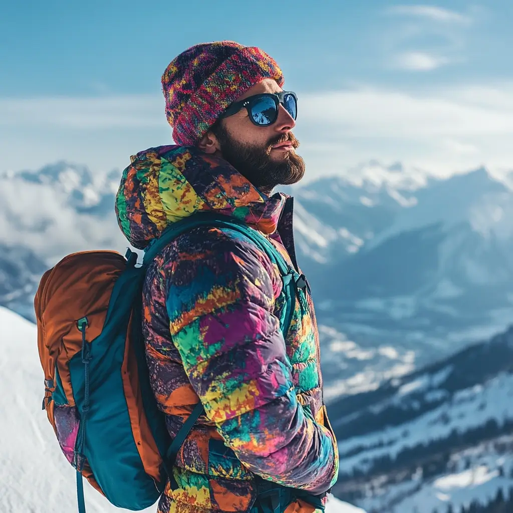 hiking outfit winter mountain 2